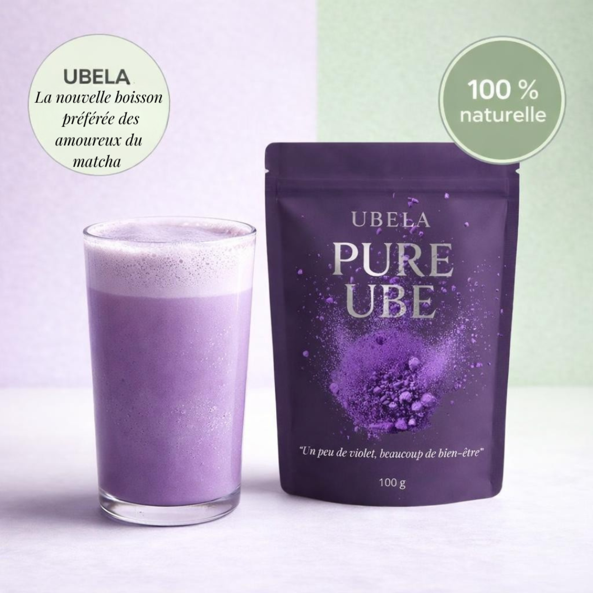 UBELA I Le nouveau rituel à l'UBE, Délicieux, il vous maintien en Forme durant toute la journée.